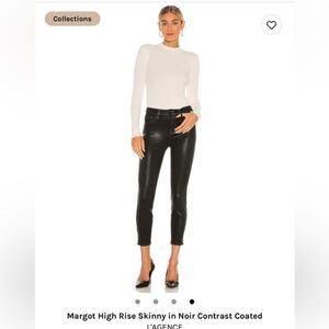 L’Agence Margot Skinny coated black